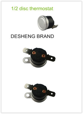 China Mini KSD301 Thermostat 16A / 250V 1/2 Disc Thermal Cutout For Cooker , Dish Washer supplier