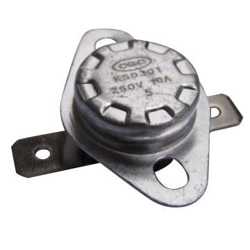 China Electrical Circuit Bimetal Disc Thermostat 16A For Rice Cooker Temperature Control supplier